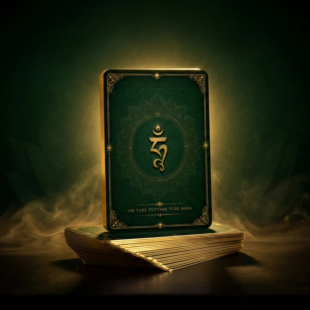The 21 Emanations of Green Tara Oracle Deck